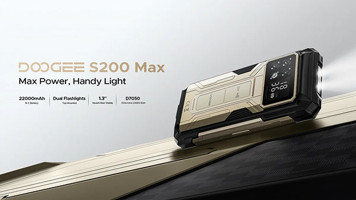 DOOGEE S200 Max – The Ultimate Rugged Powerhouse