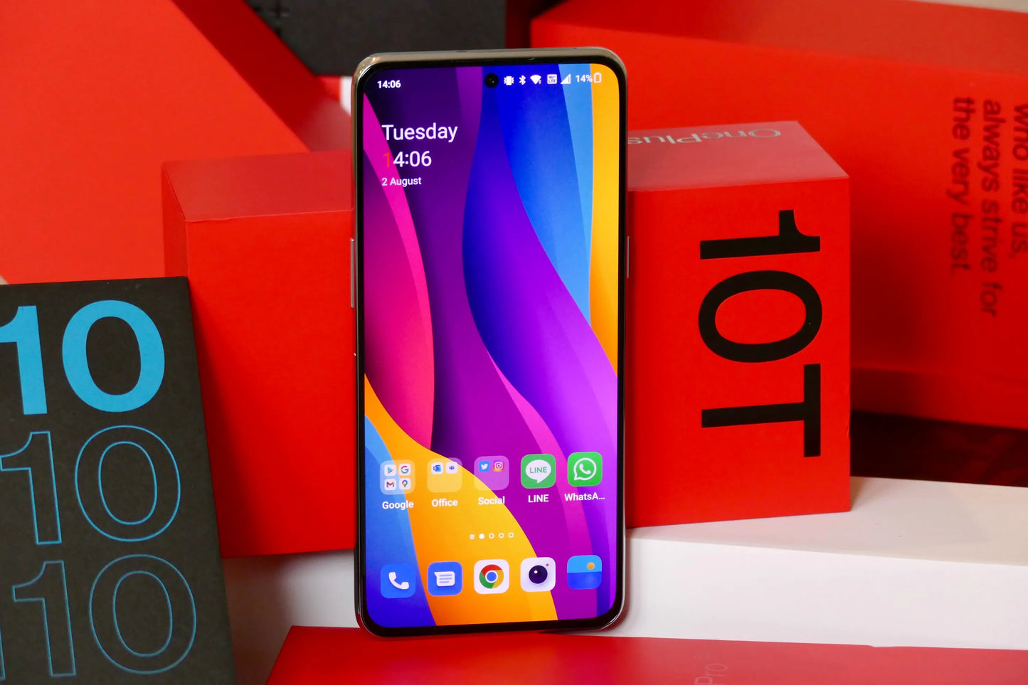 ONEPLUS 10T FRONT