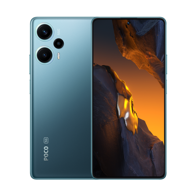 Poco F5 2 Blue @phonesrusco