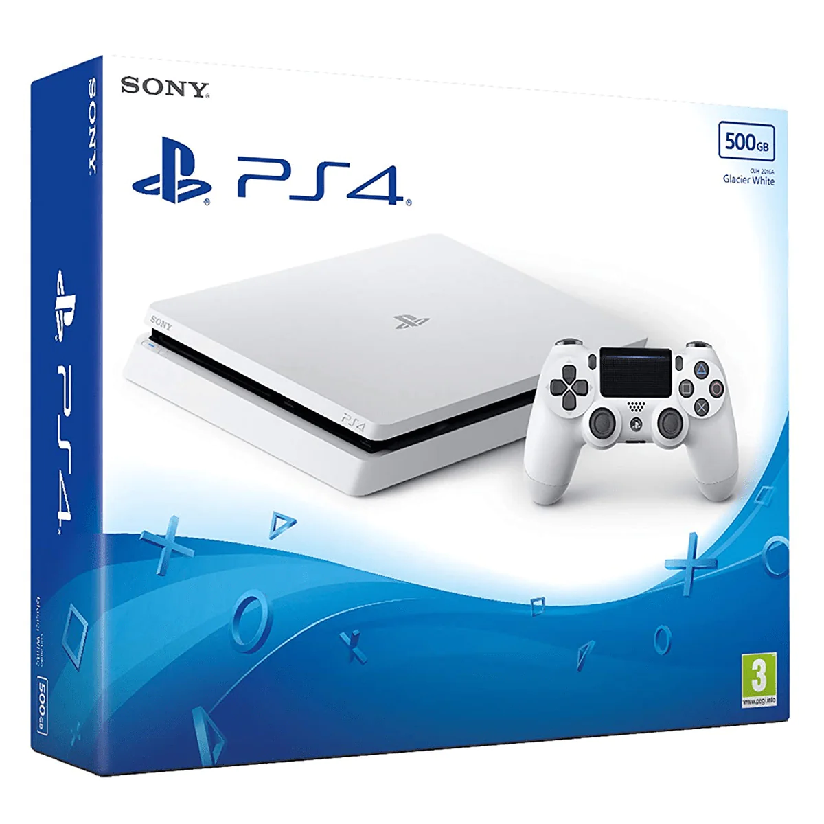 PS4500GB White @phonesrusco @phonesrus_tt
