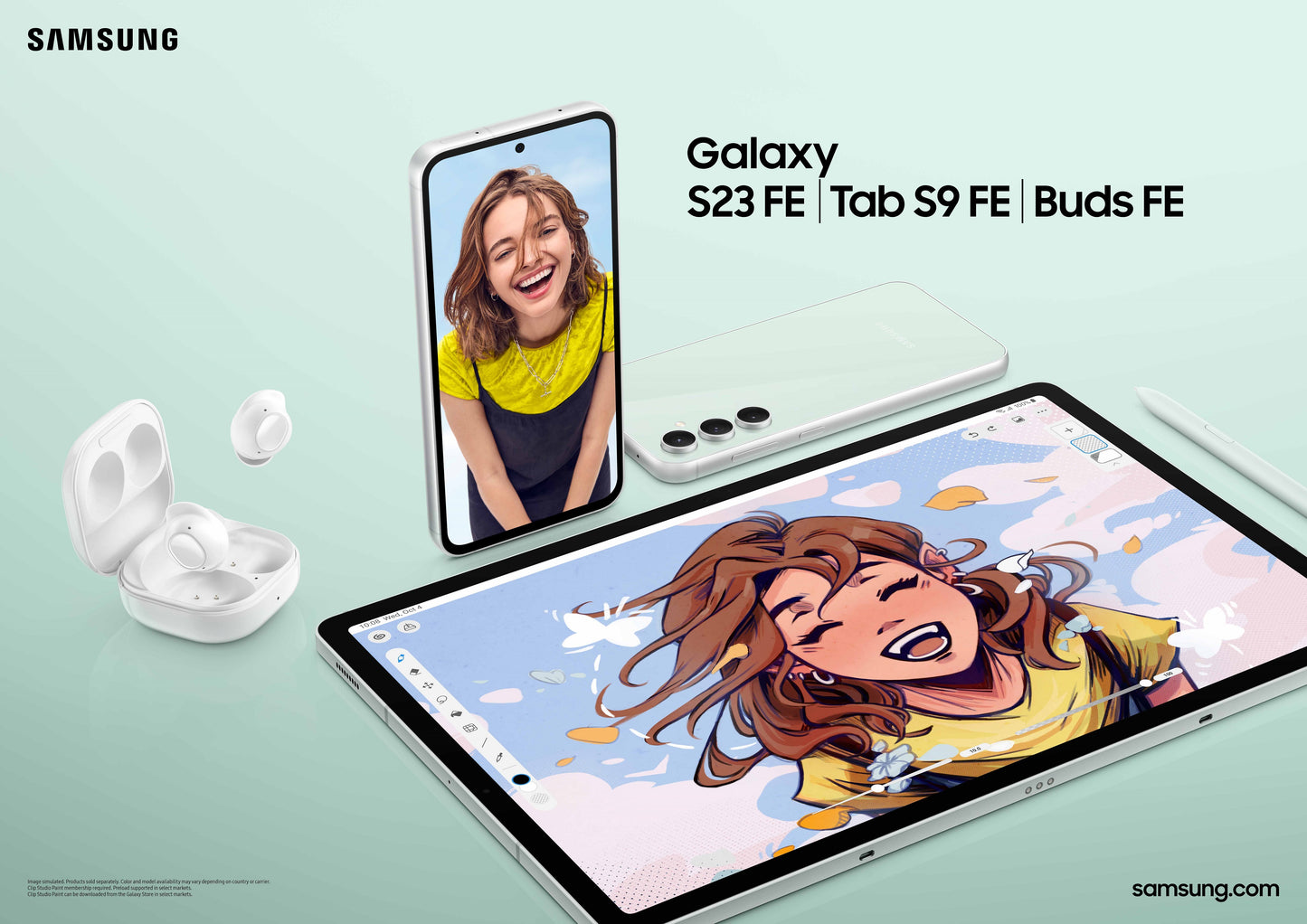 Samsung S23 FE 256GB ROM 8GB RAM 5G
