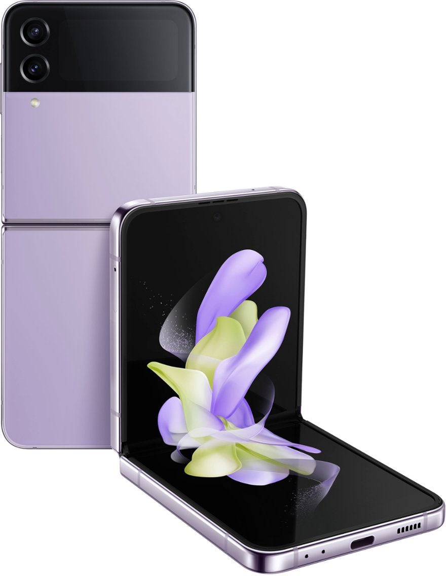Samsung Galaxy Z Flip4 128GB F721U Unlocked - Certified Pre Owned | Very Good