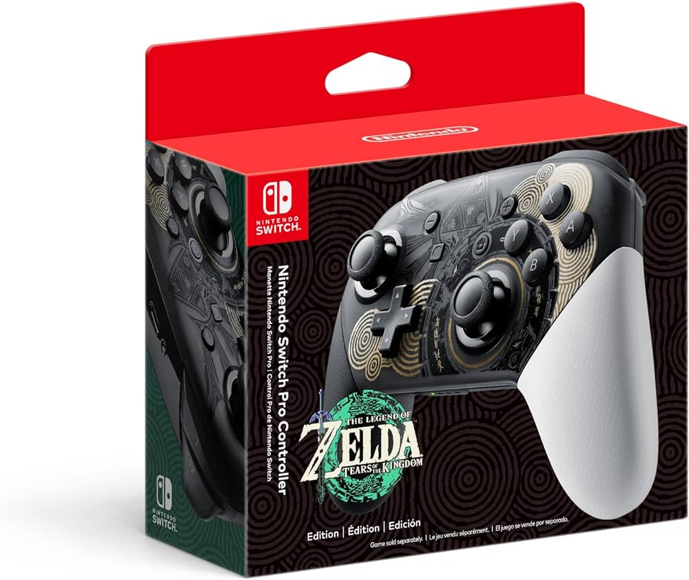Nintendo Switch Pro Controller Zelda @phonesrus_tt @phonesrusco