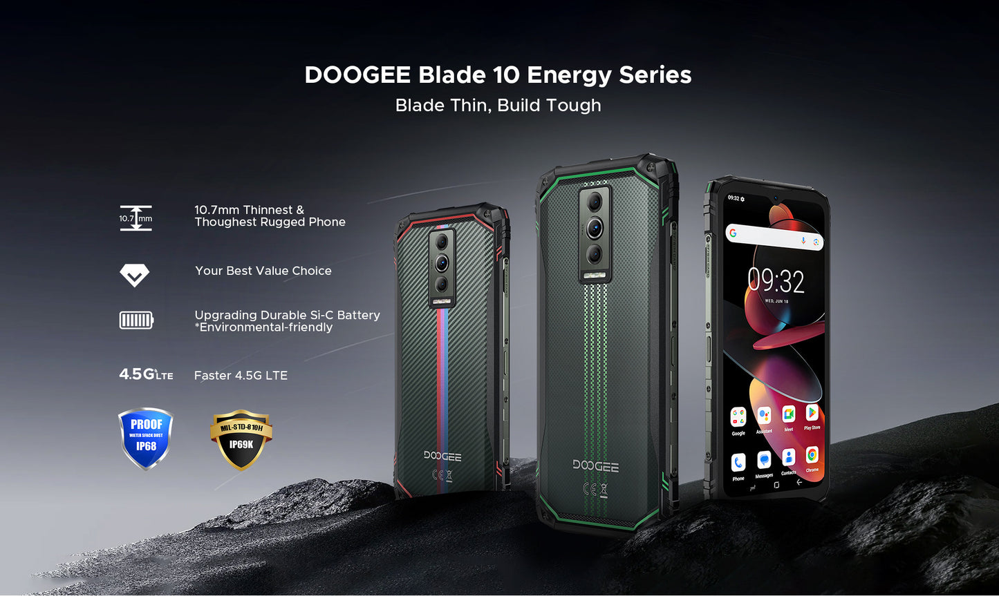 DOOGEE Blade 10 Pro Energy
