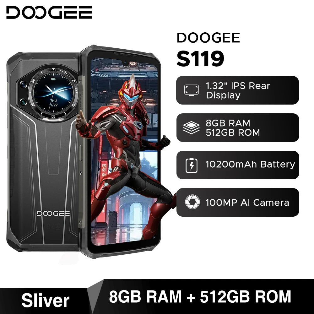 DOOGEE S119 – Rugged Excellence, Modern Power