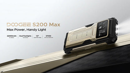 DOOGEE S200 Max – The Ultimate Rugged Powerhouse