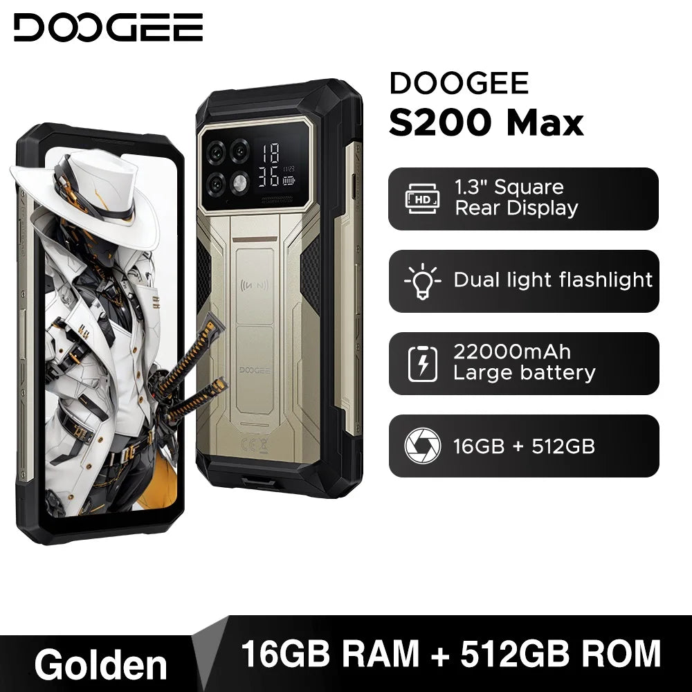 DOOGEE S200 Max – The Ultimate Rugged Powerhouse
