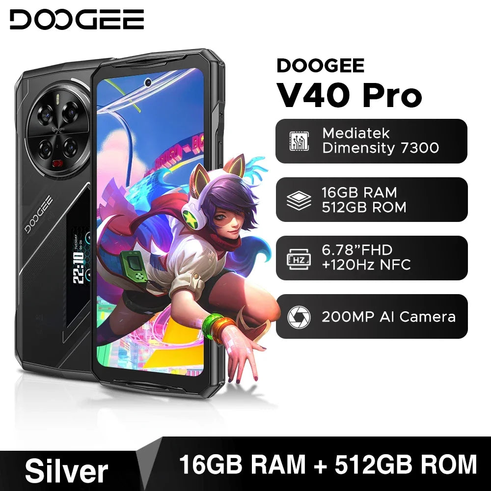 DOOGEE V40 Pro 5G Rugged Smartphone