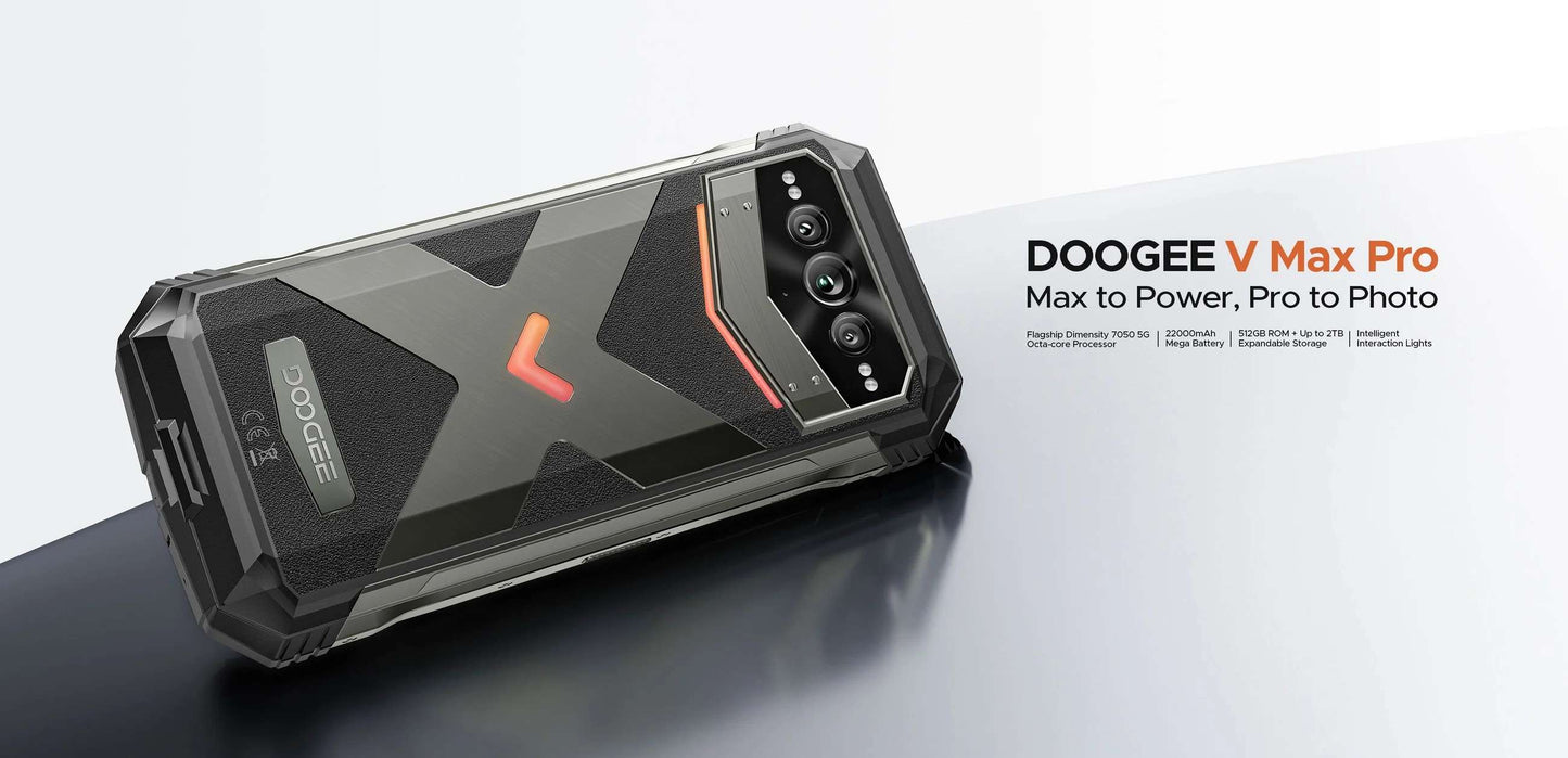 DOOGEE VMax Pro 5G – Rugged Beast, Flagship Specs