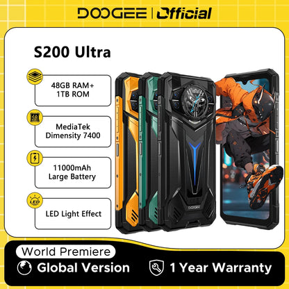 DOOGEE S200 Ultra – Rugged Flagship Power