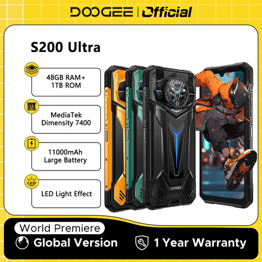 DOOGEE S200 Ultra – Rugged Flagship Power