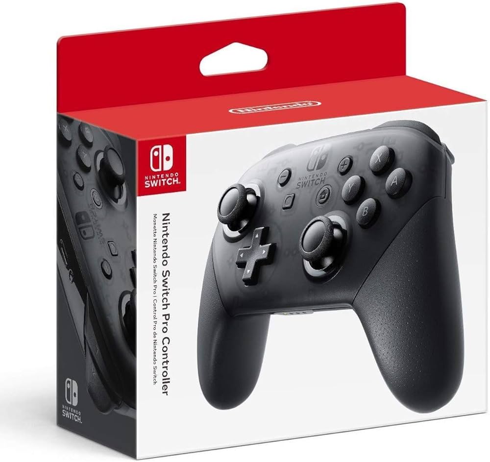 Nintendo Switch Pro Controller Black @phonesrus_tt @phonesrusco